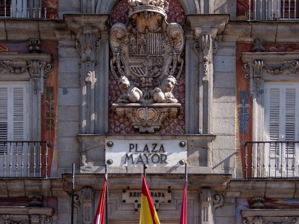 Plaza Mayor, simbolo reale.