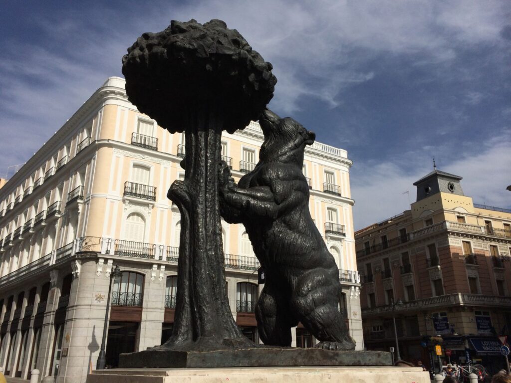 Simbolo di Madrid a Sol.